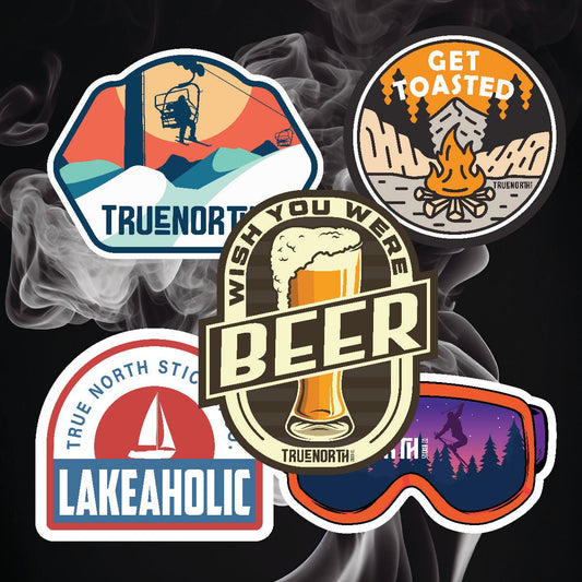 Bundle of 5 - Outdoor Life - True North Sticker Company