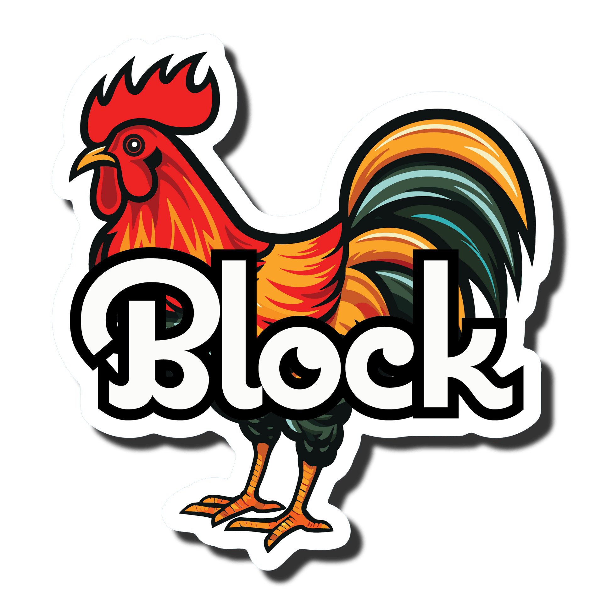 Cock Block - True North Sticker Company