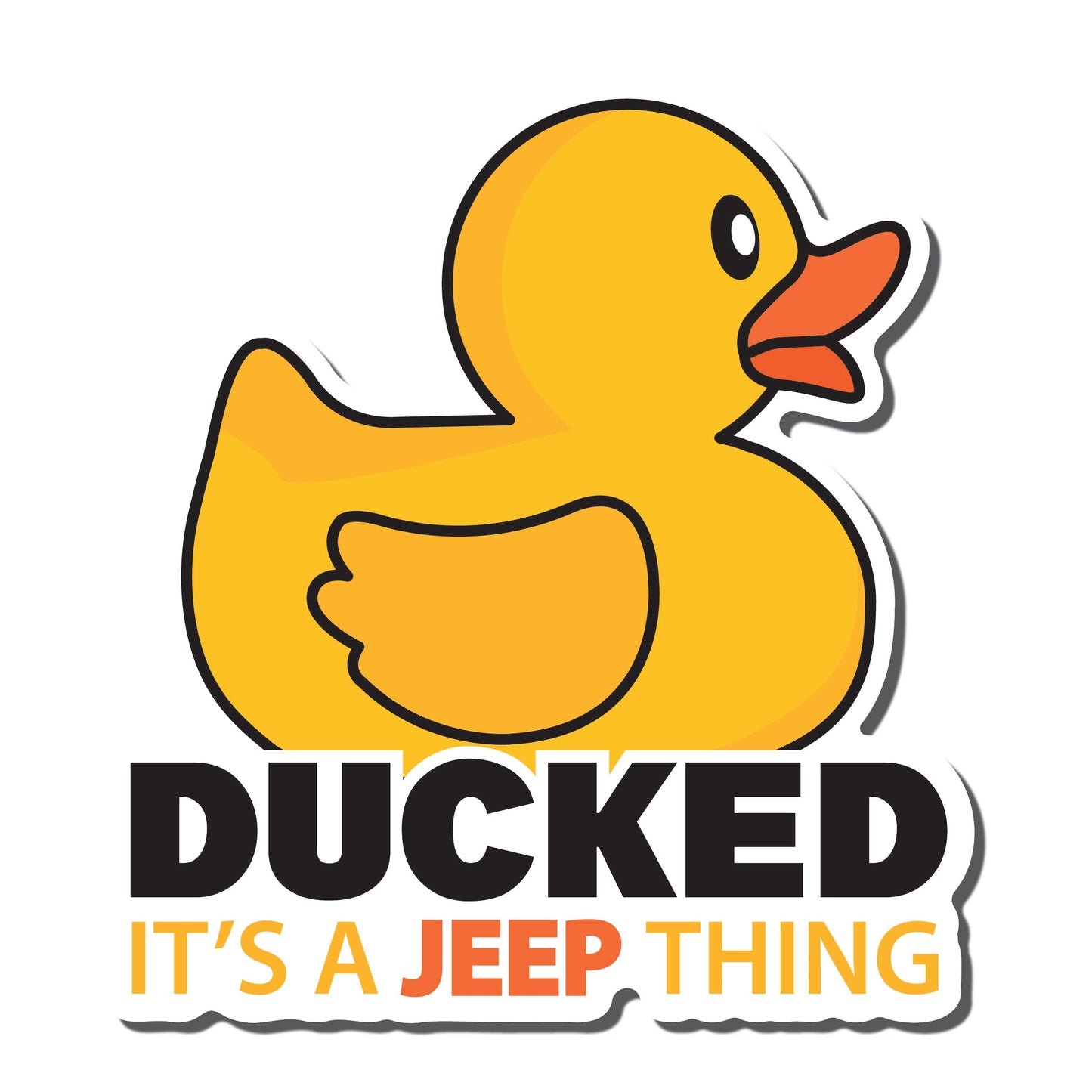 Jeep Duck - True North Sticker Company