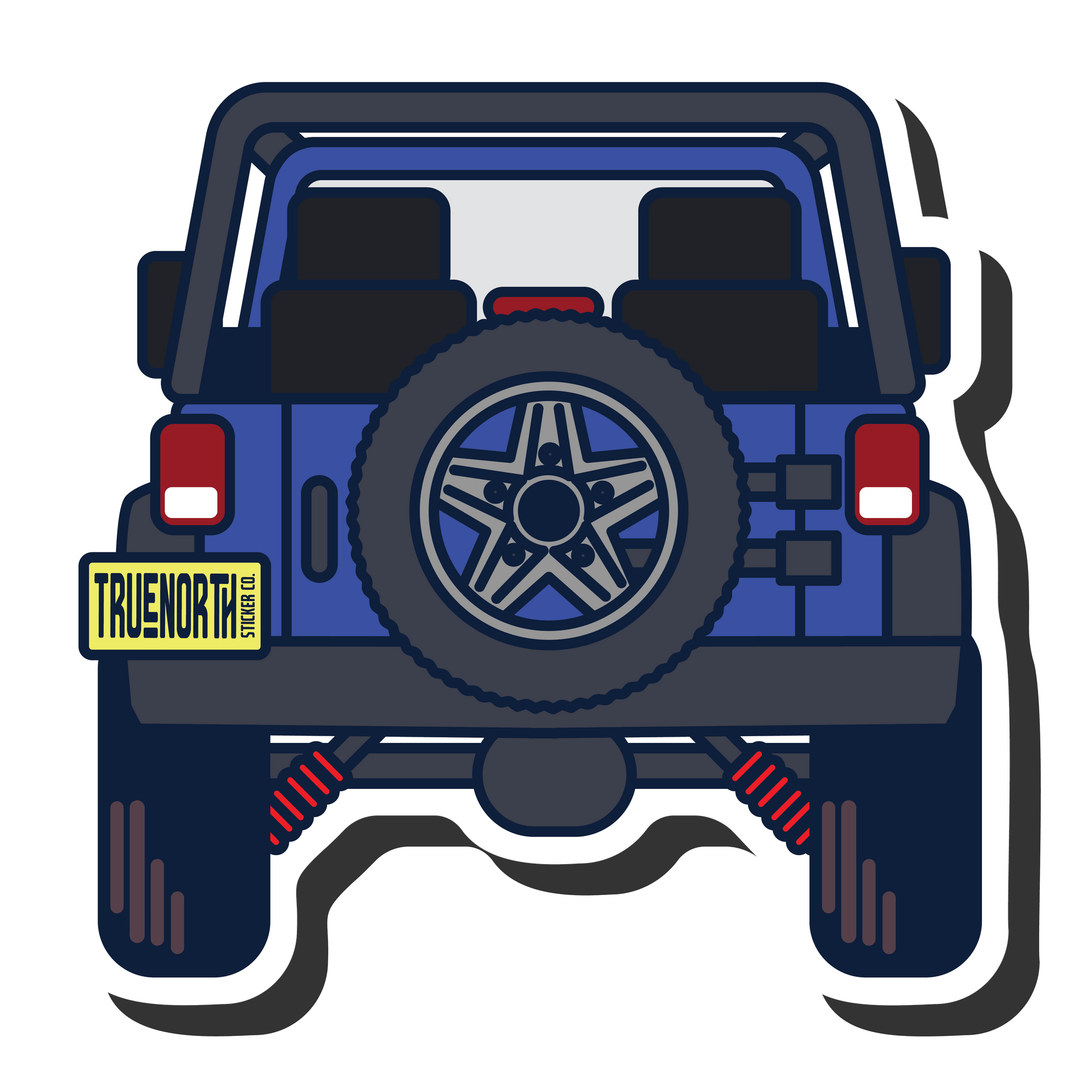 Jeep Girl - True North Sticker Company