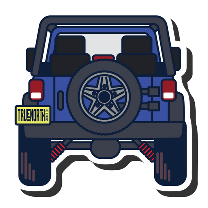 Jeep Girl - True North Sticker Company