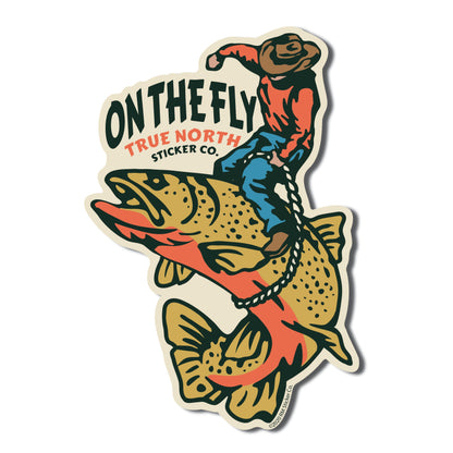 Living On The Fly - True North Sticker Company