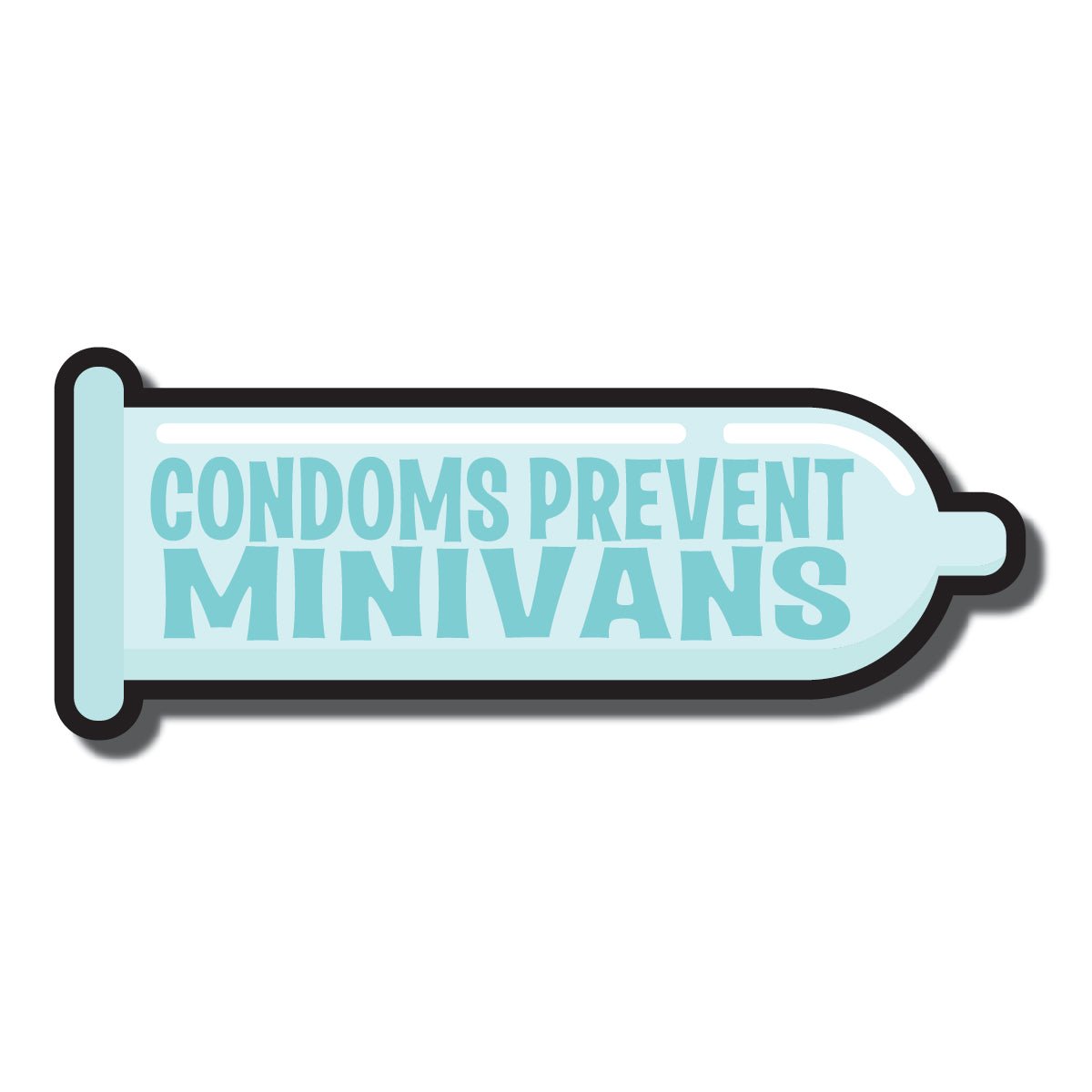 Mini Van Condom - True North Sticker Company