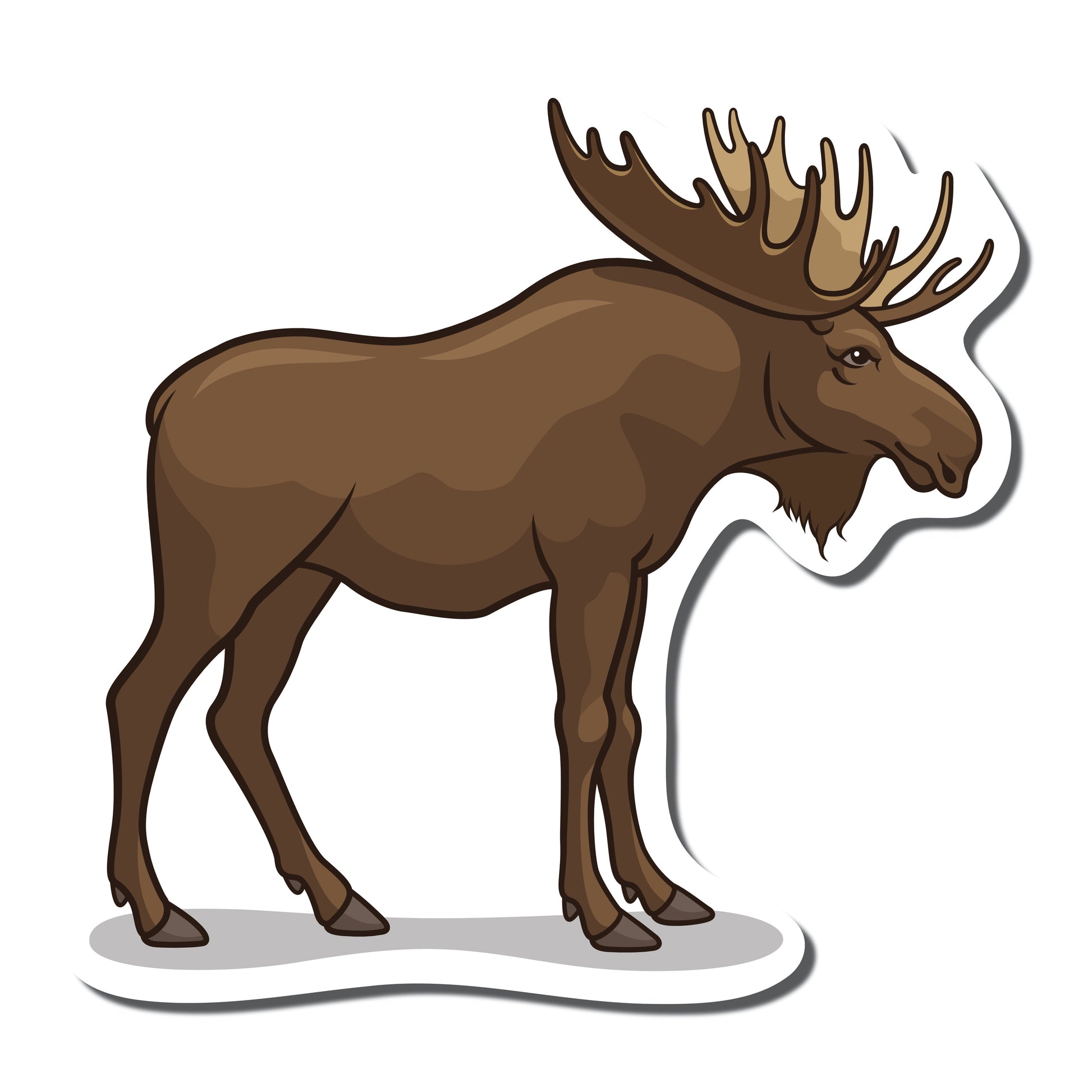 Moose - True North Sticker Company