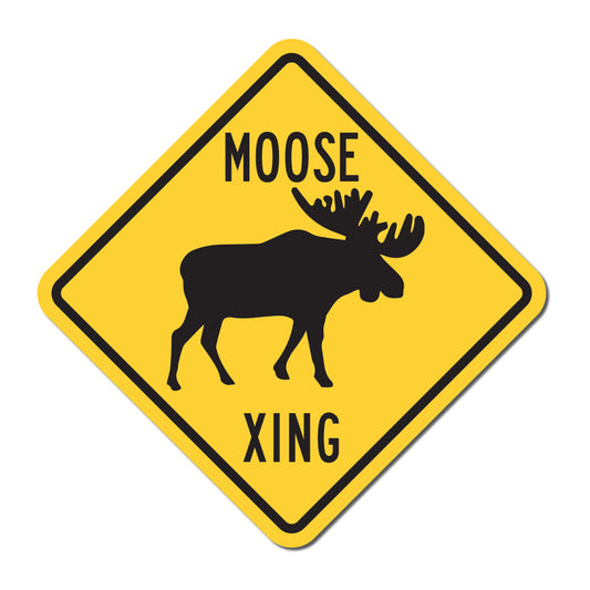 Moose Crossing - True North Sticker Company