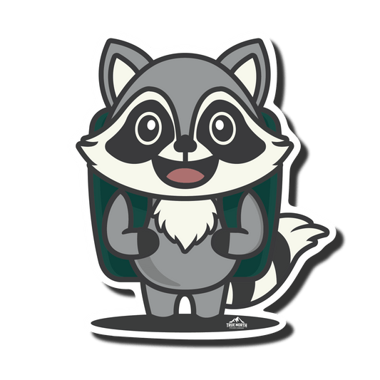 Nature Pals - The Raccoon - True North Sticker Company