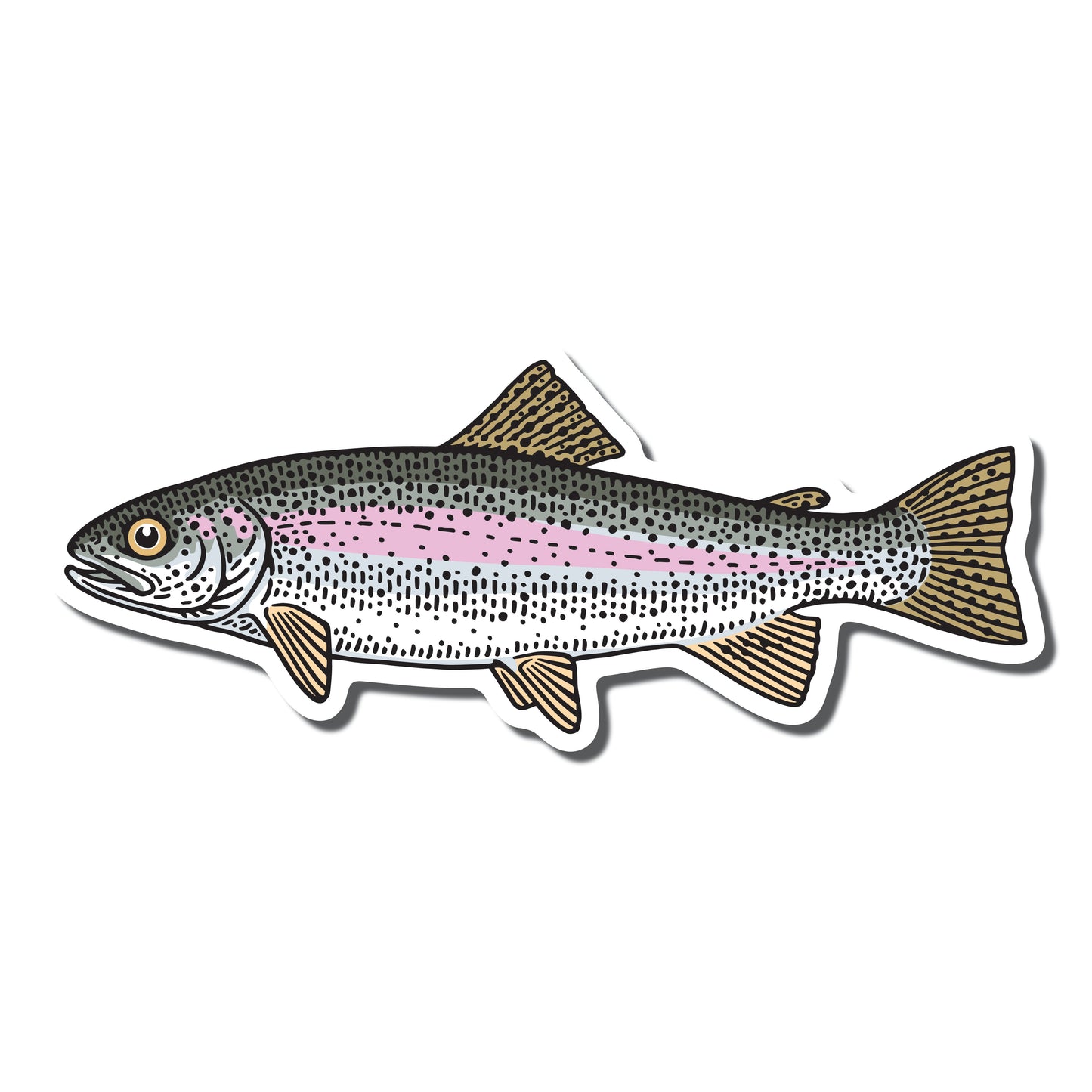 Rainbow Trout - True North Sticker Company