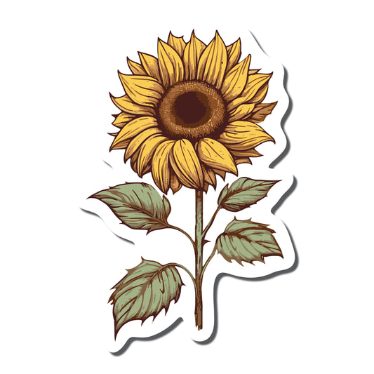 Sun Flower - True North Sticker Company