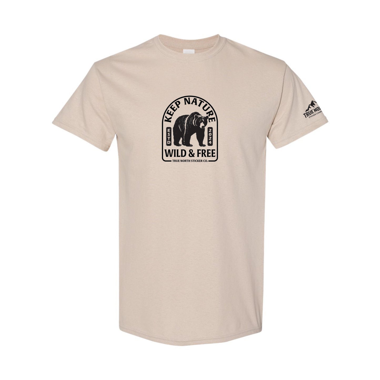 Wild & Free T - Shirt - True North Sticker Company