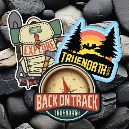 Bundle of 3 - Adventure - True North Sticker Company