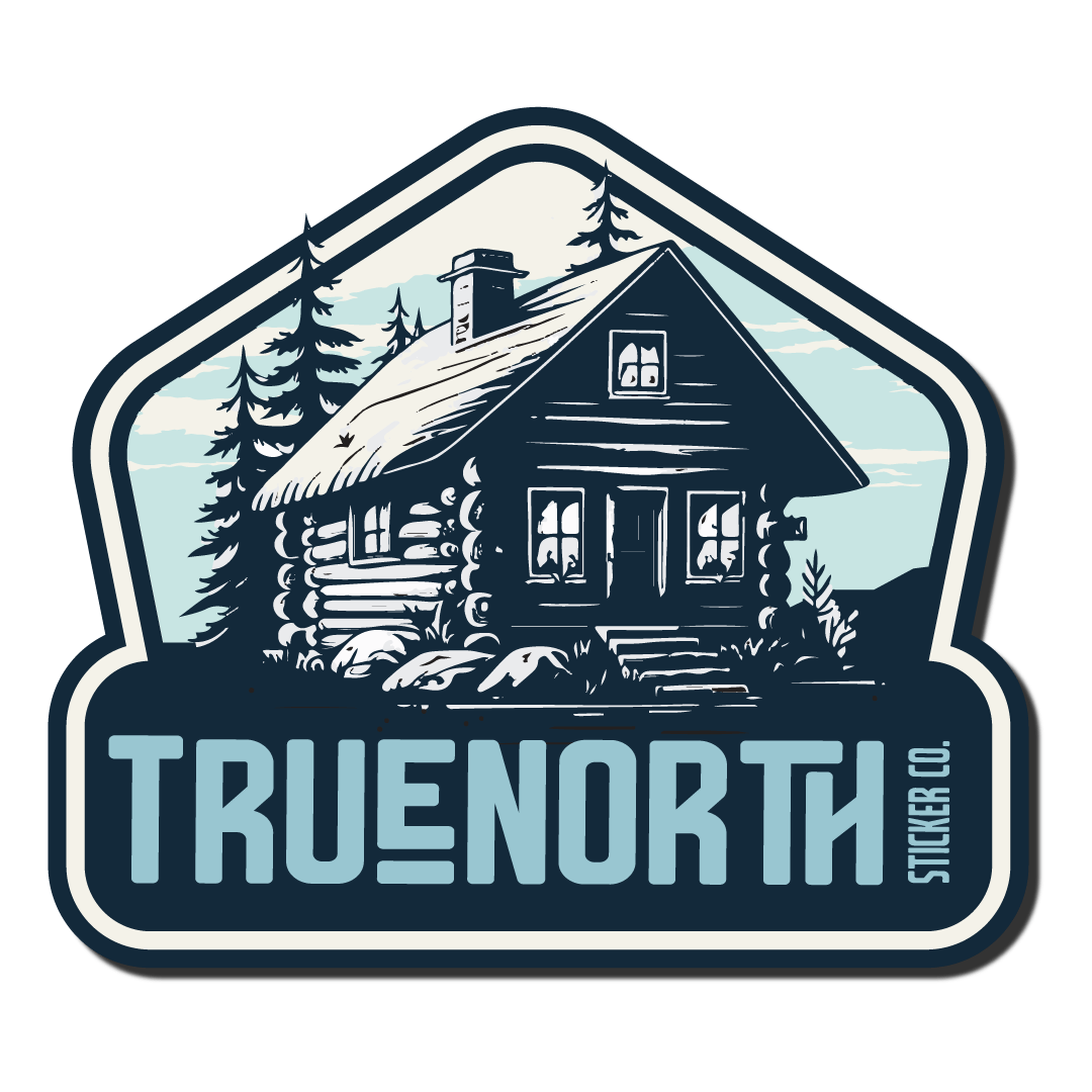 Cabin Life - True North Sticker Company