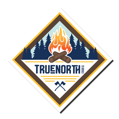 Camp Fire - True North Sticker Company