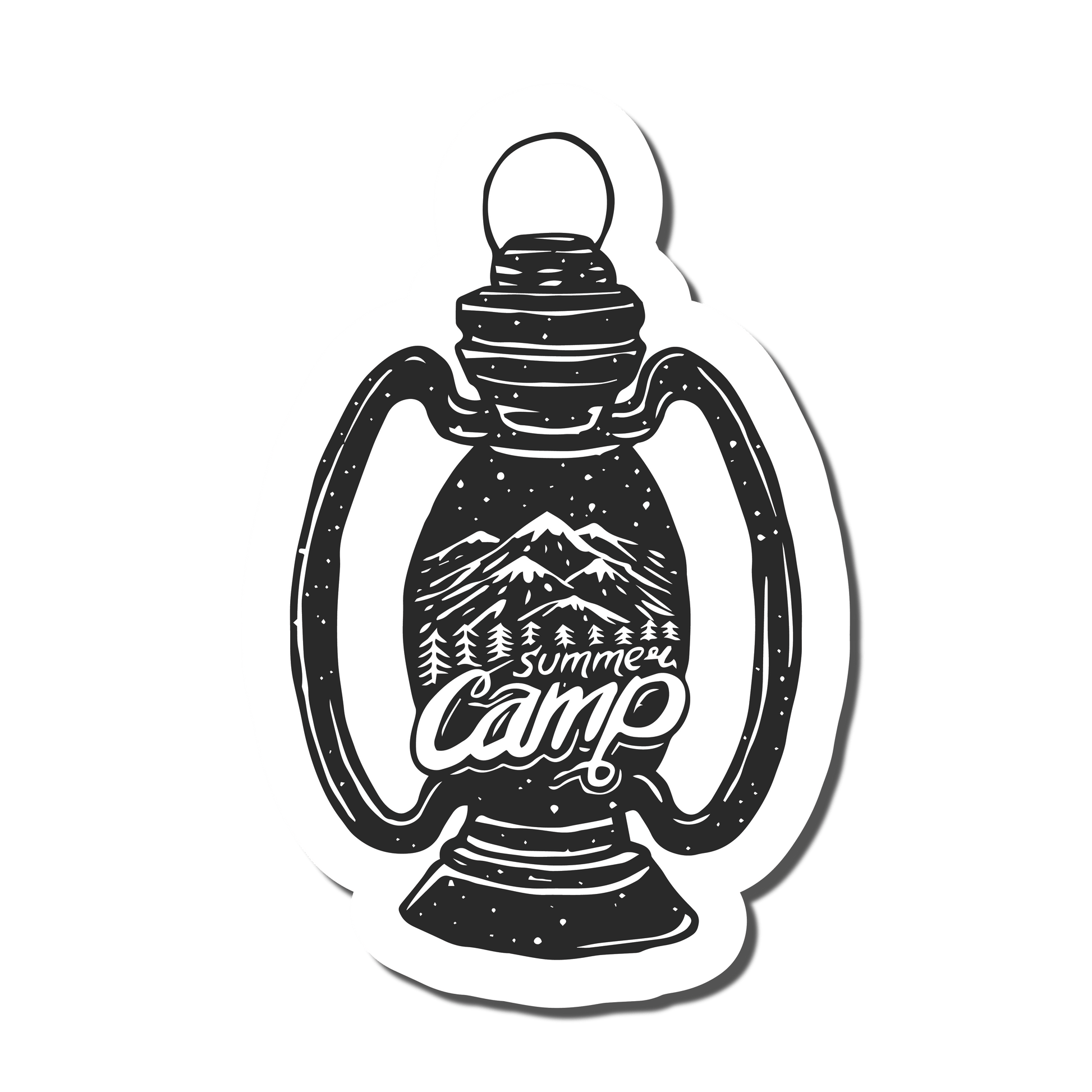 Camping Lantern - True North Sticker Company