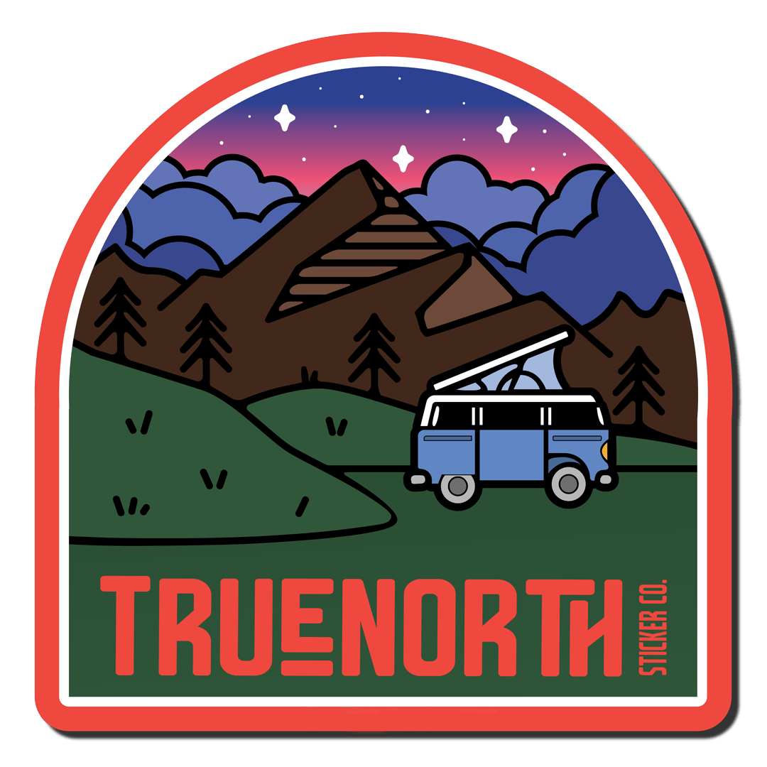 Camping Light - True North Sticker Company