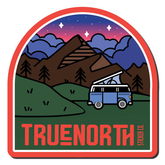 Camping Light - True North Sticker Company