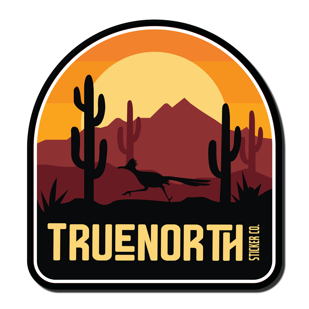 Desert Runner - True North Sticker Company