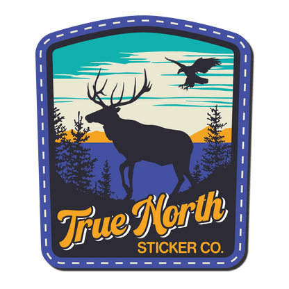 Elk Accent - True North Sticker Company