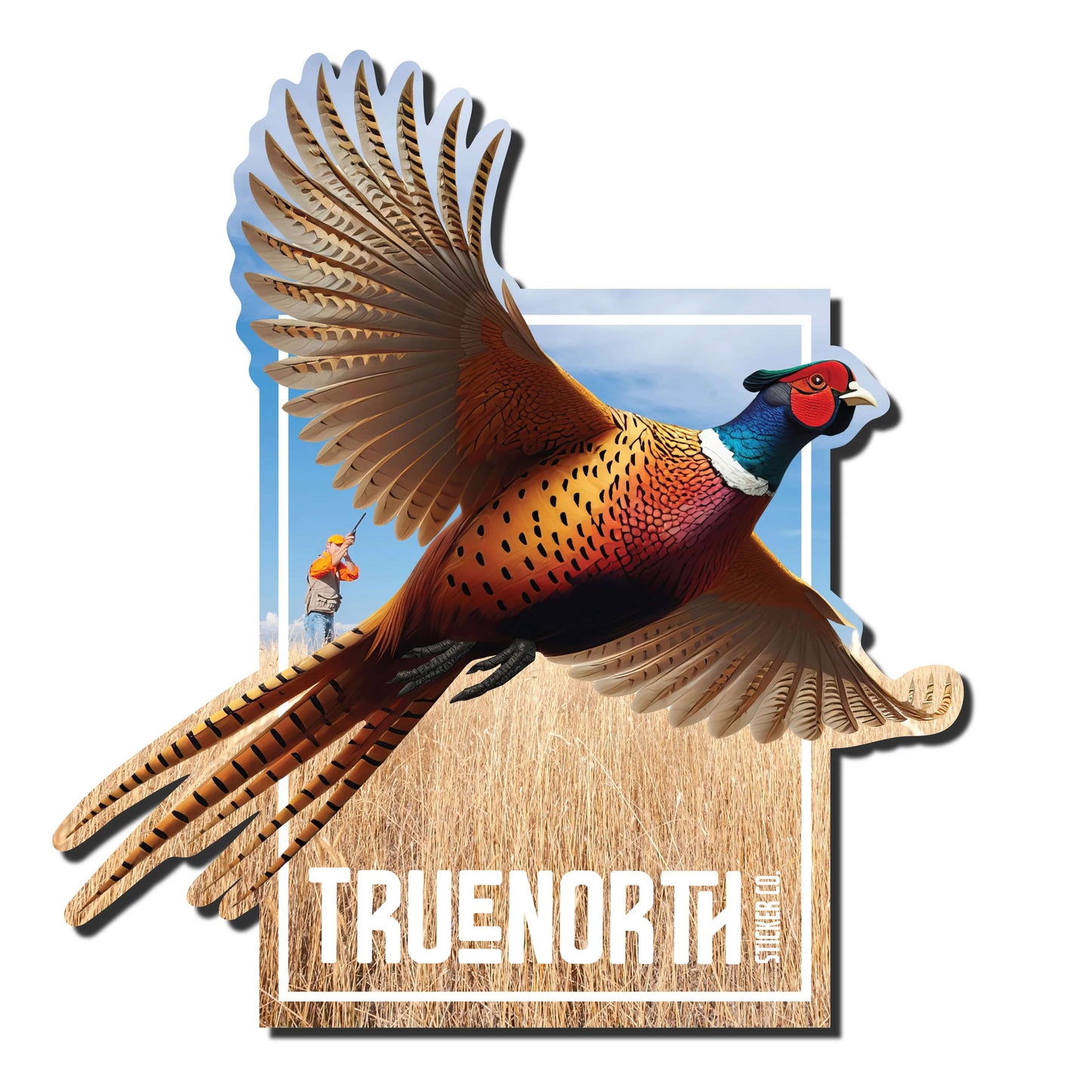 Flying Pheasant - True North Sticker Company