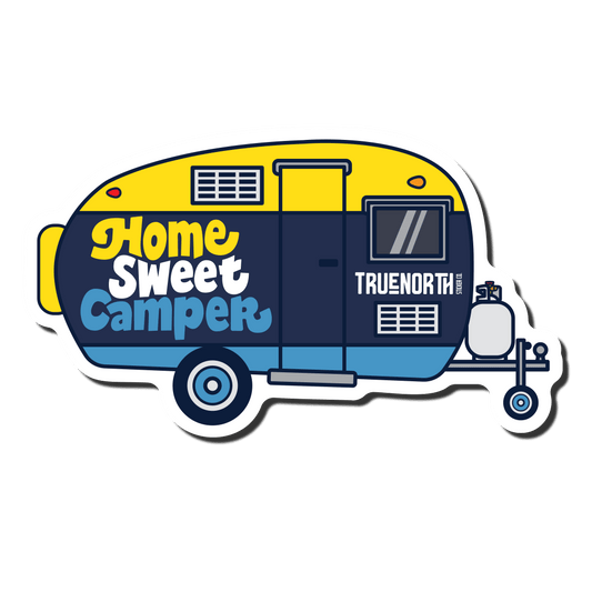 Home Sweet Camper - True North Sticker Company