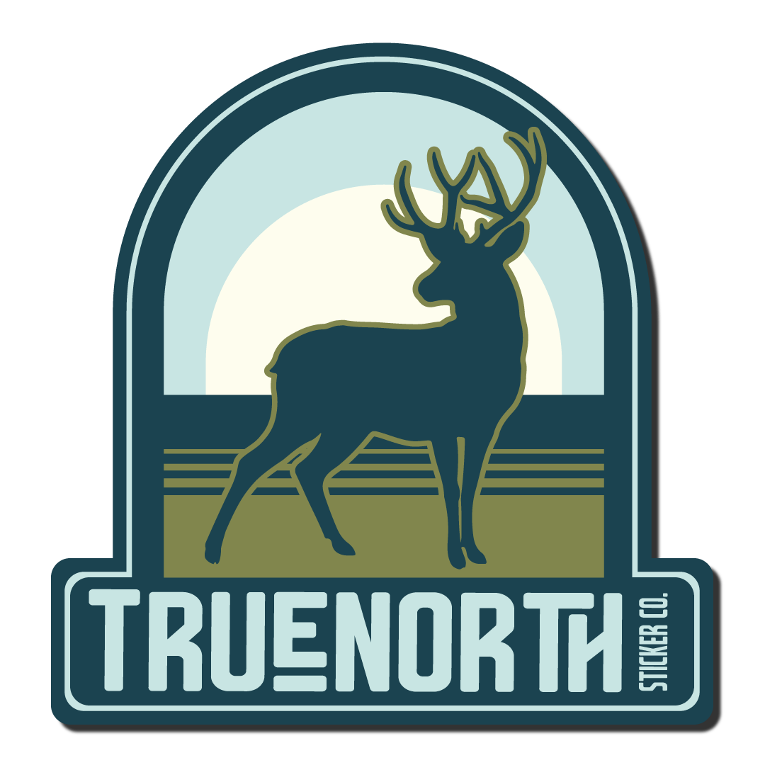 Majestic Buck - True North Sticker Company