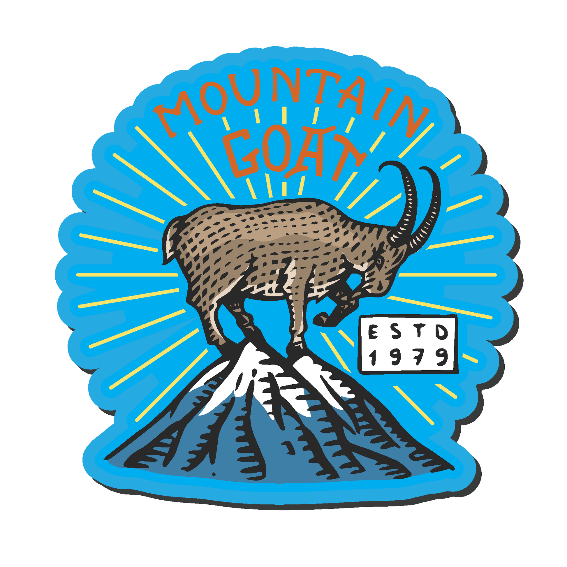 Mountain Goat - True North Sticker Company