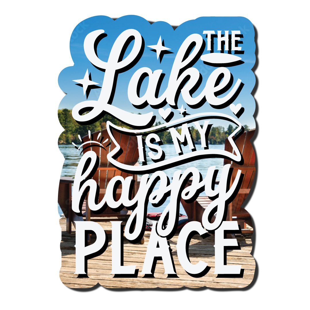 My Happy Place - True North Sticker Company