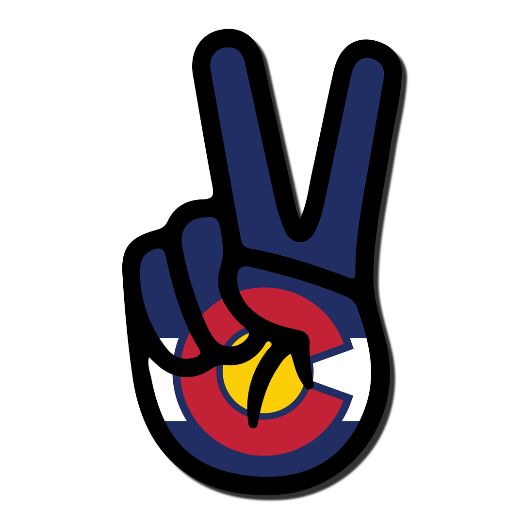 Peace Out - True North Sticker Company