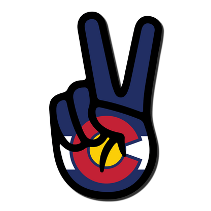 Peace Out - True North Sticker Company