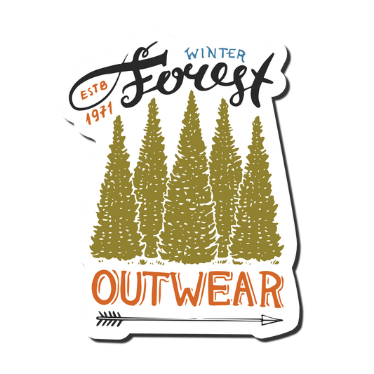 Winter Forrest - True North Sticker Company